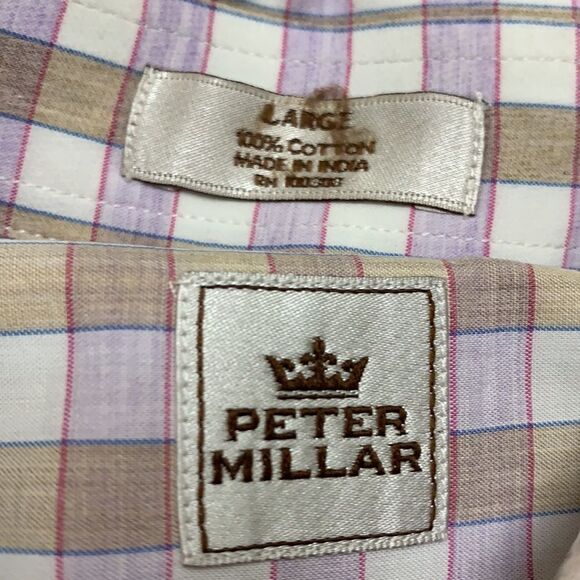 Mens Peter Millar Button Up Casual Shirt - Picture 3 of 5